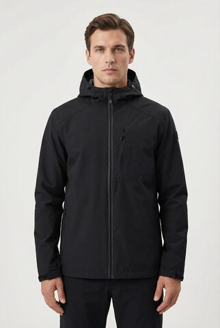 KILLTEC Funktionsjacke in Schwarz: Vorderseite