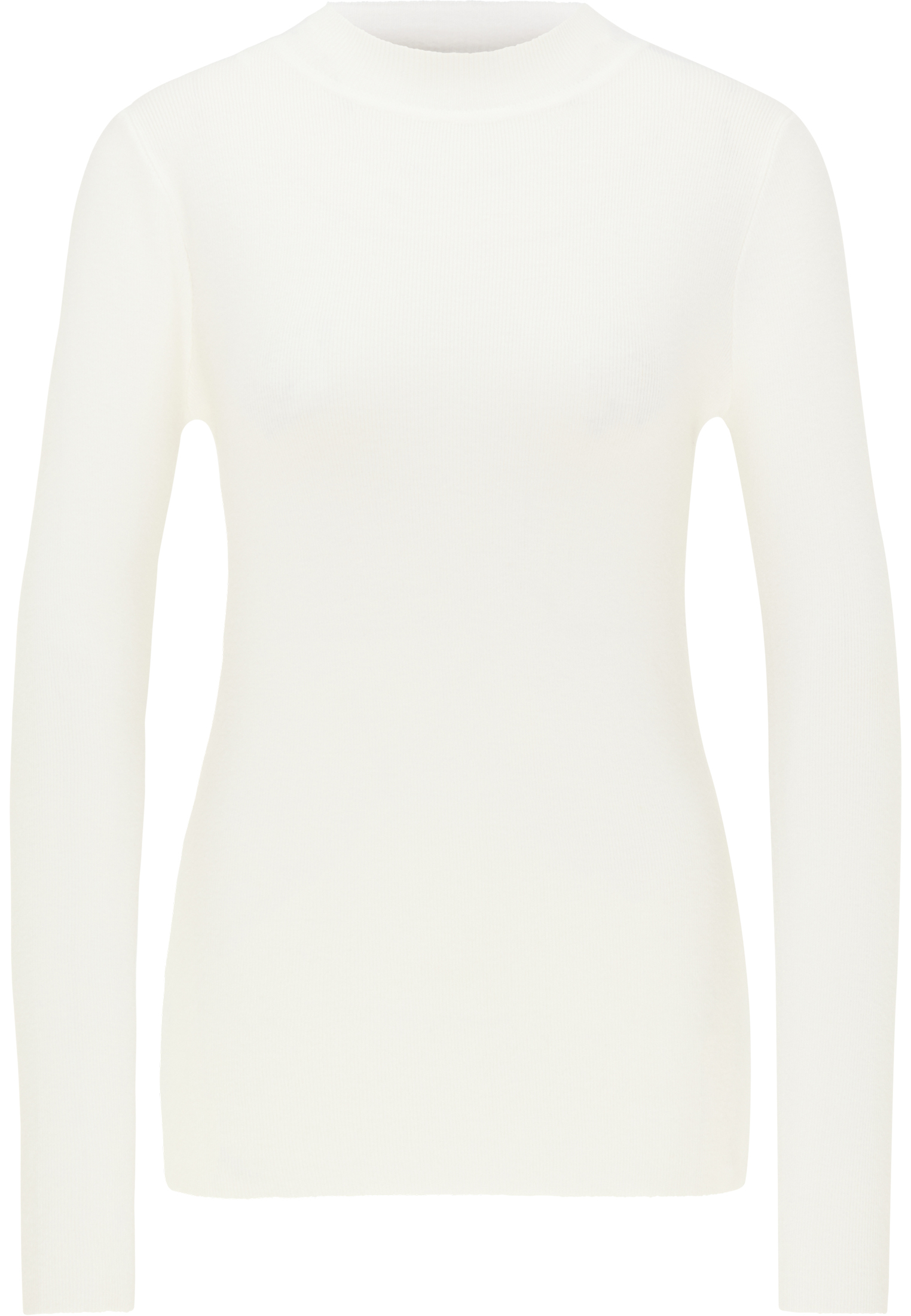Nhabj Donna DreiMaster Klassik Pullover in Bianco Lana 