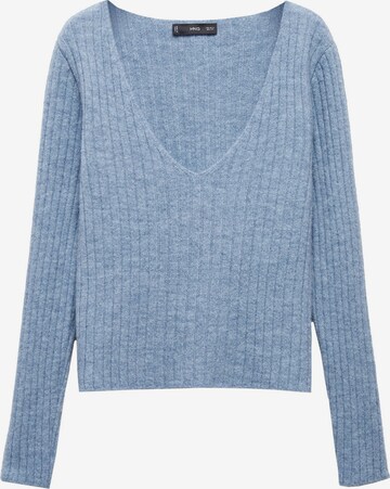 Pull-over 'Bateman' MANGO en bleu : devant