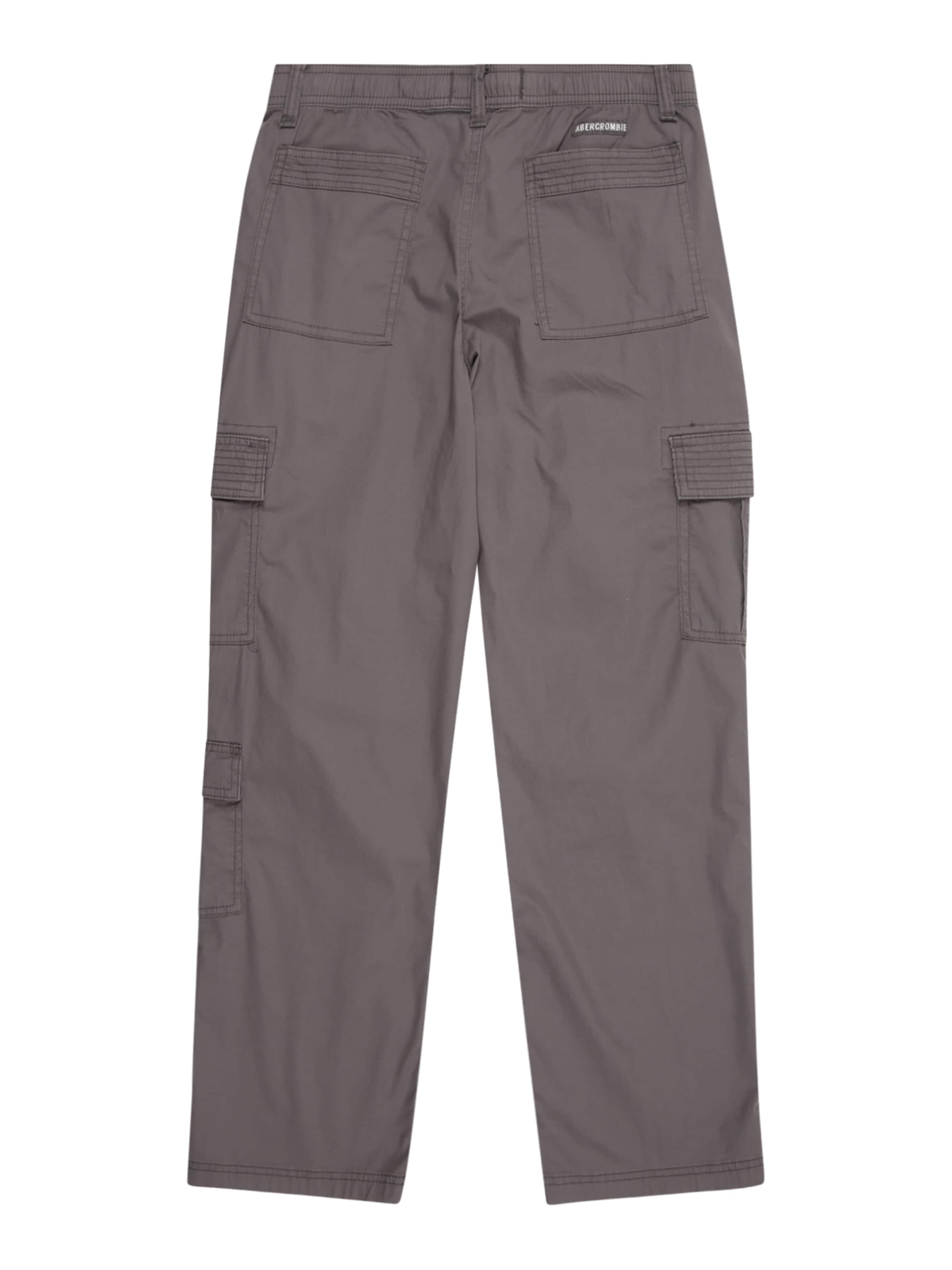 Abercrombie & Fitch Szabványos Nadrág - szürke