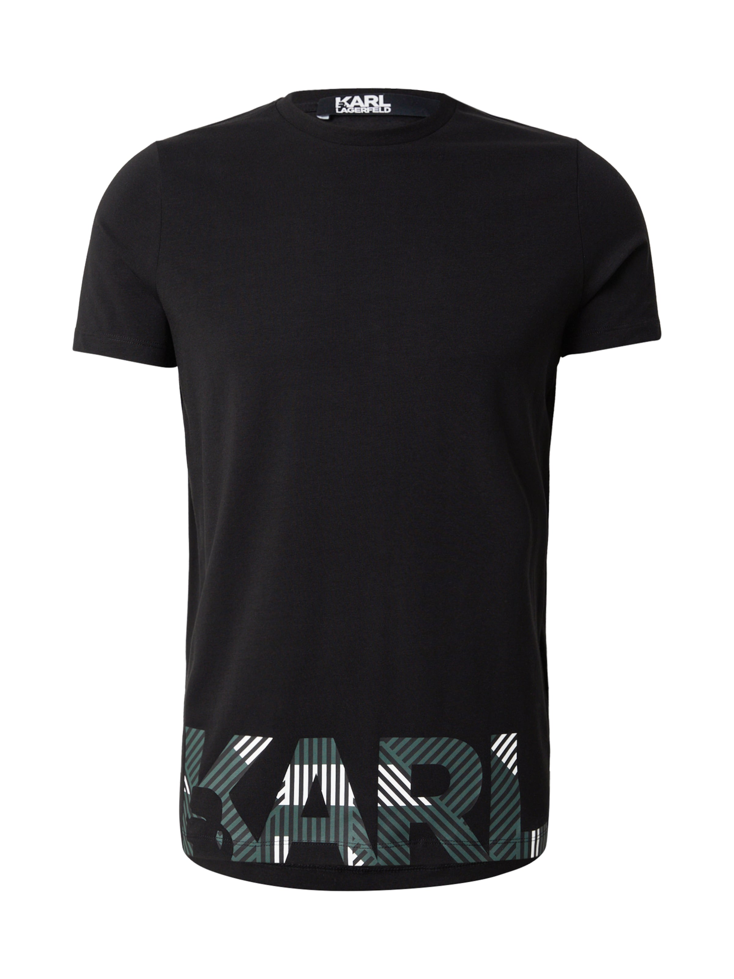 Karl Lagerfeld Shirt in Black: front