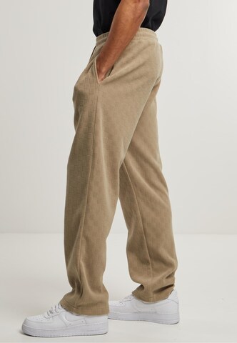 Urban Classics Regular Trousers in Beige