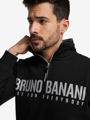 BRUNO BANANI Sweatshirt 'Andrews' in Black