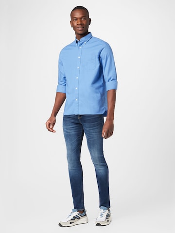 Coupe regular Chemise Banana Republic en bleu