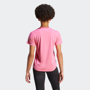 T-shirt fonctionnel 'Own the Run' ADIDAS PERFORMANCE en rose