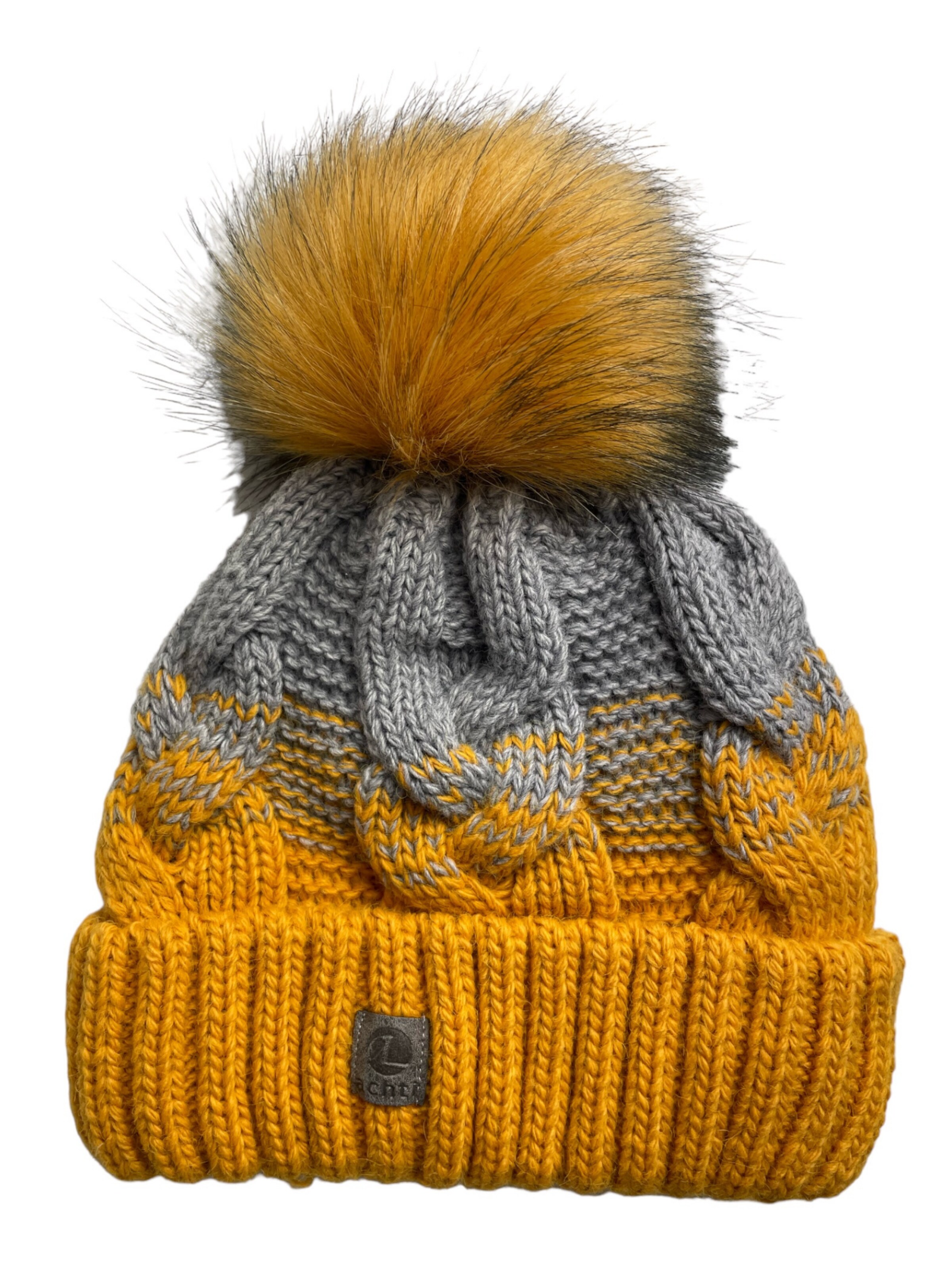 Kumixi Beanie 'Set' in Yellow