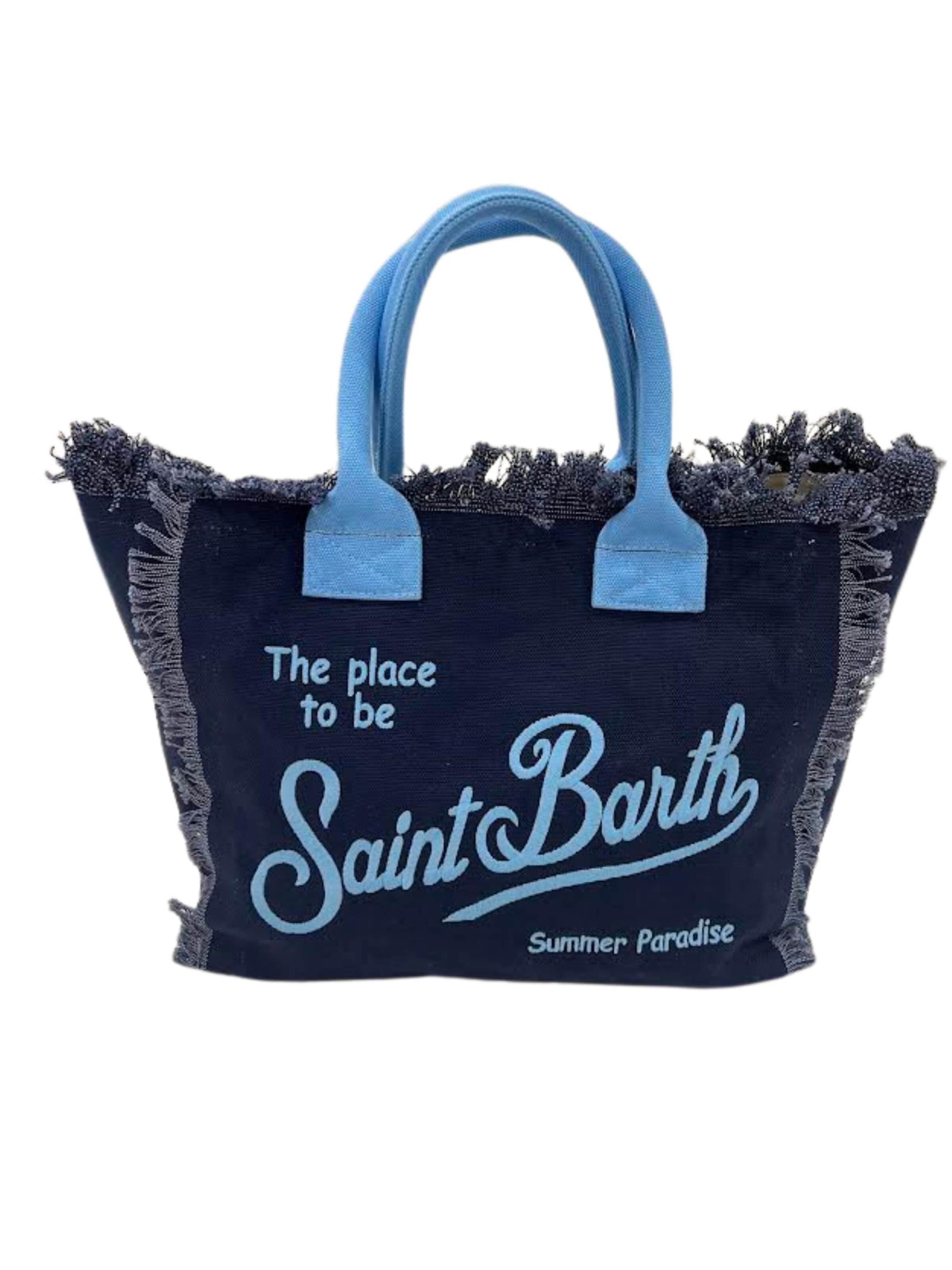 MC2 Saint Barth Shopper in Blue: front