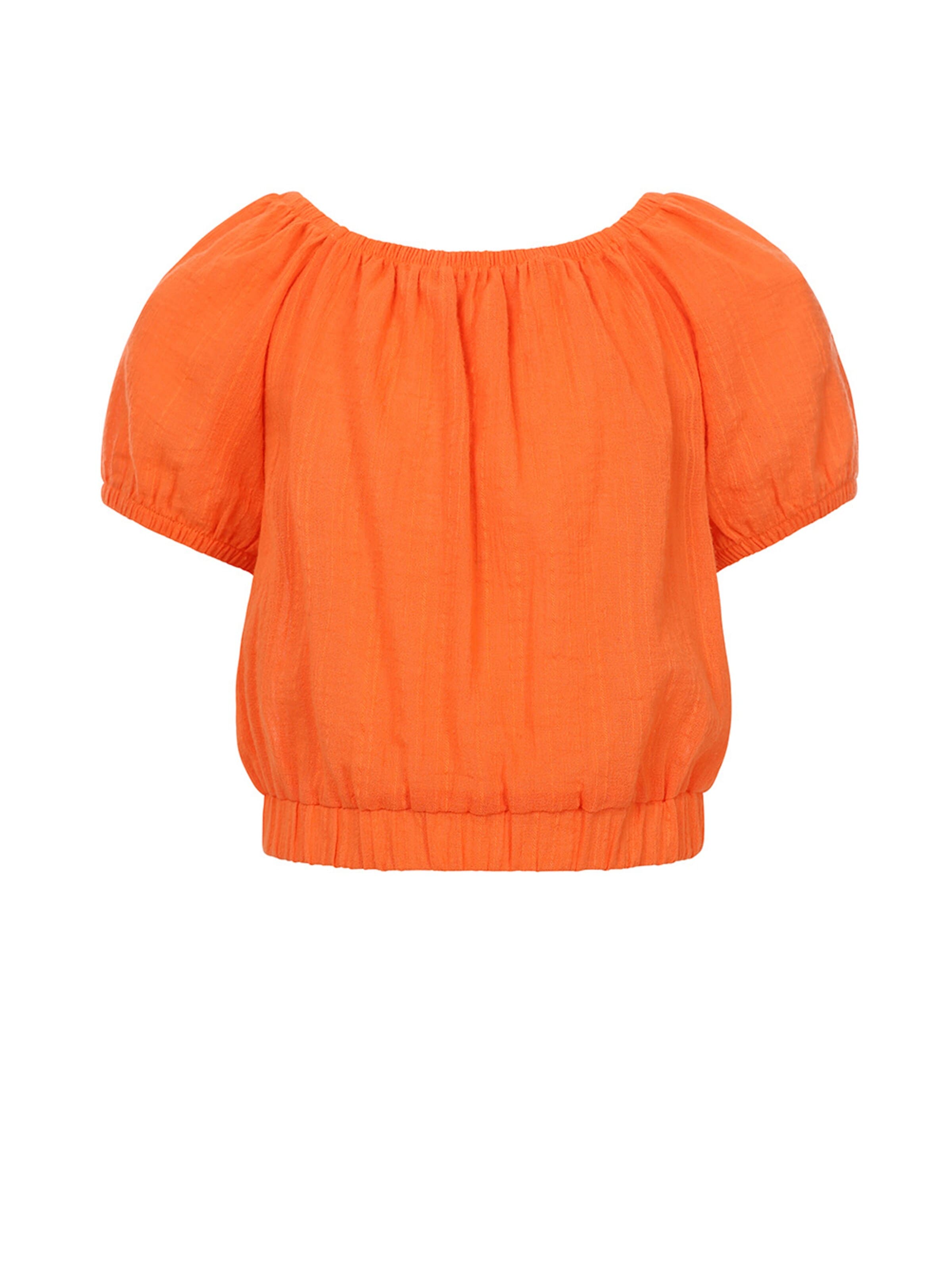 Looxs Revolution Blouse in Orange: front