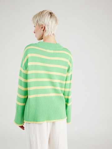 Pull-over 'HELLA' ONLY en vert