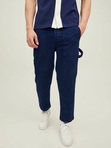 JACK & JONES - regular Pantalón vaquero cargo 'Rob' en azul: frente