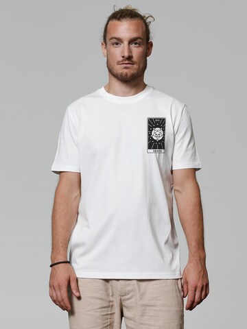 Watapparel Shirt 'Tarot Death' in White: front