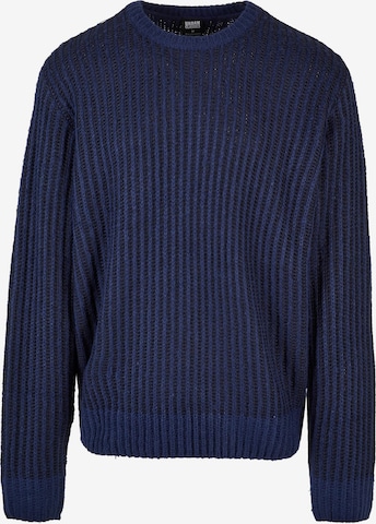 Pull-over Urban Classics en bleu : devant