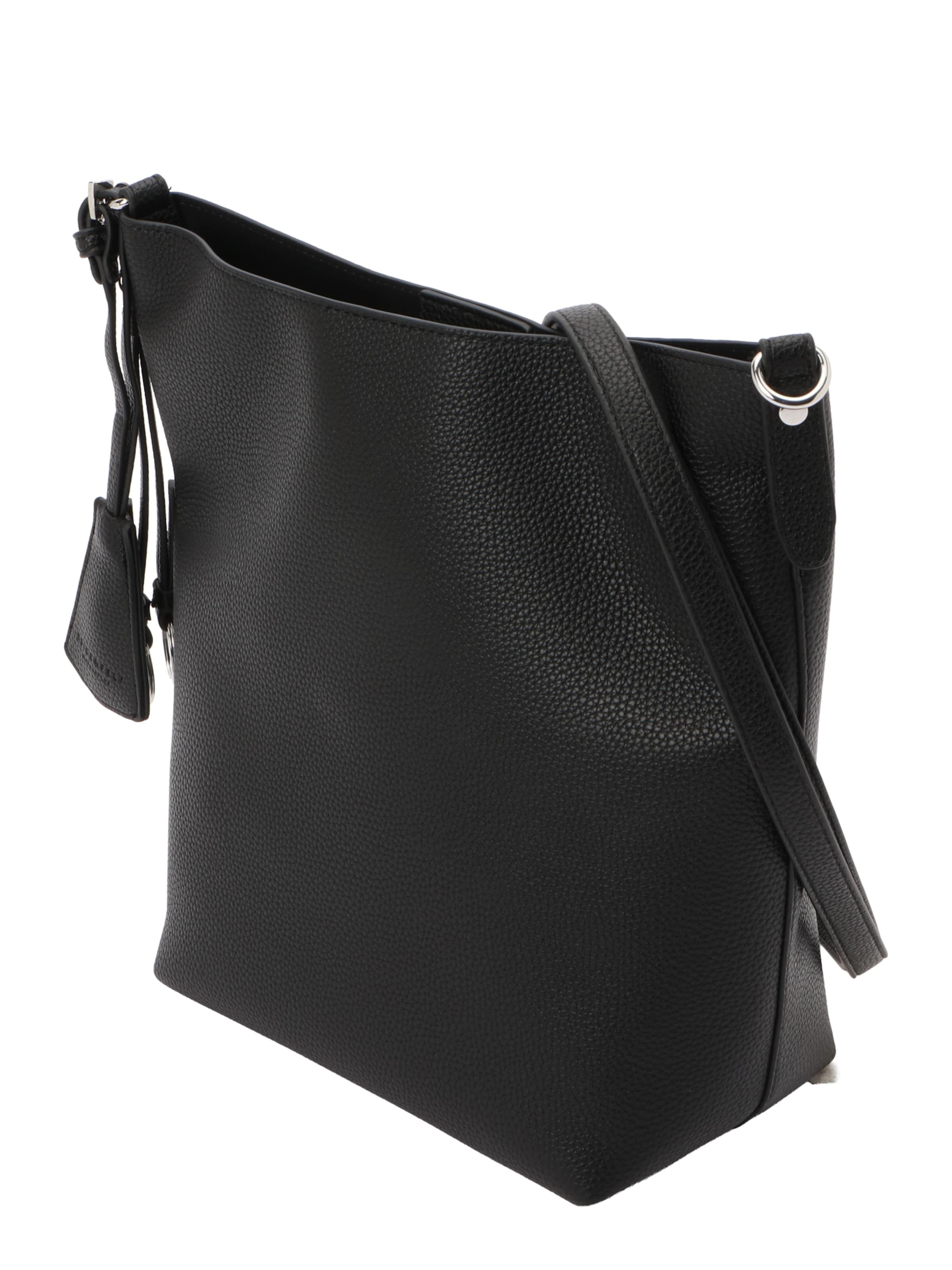 Seidenfelt - Malas de tiracolo 'Lohja Hobo' em preto: frente