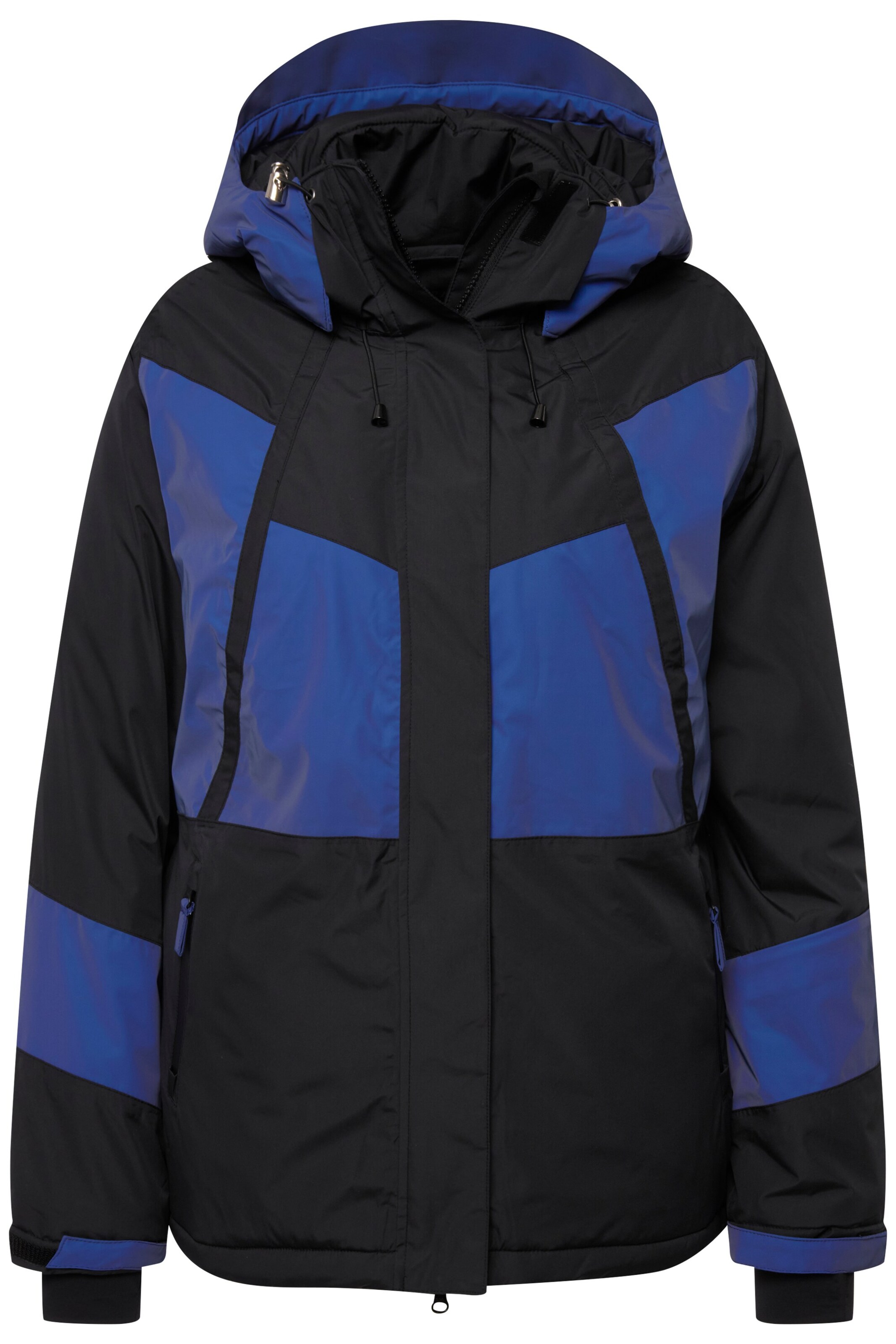 Ulla Popken Functionele jas in Blauw: voorkant