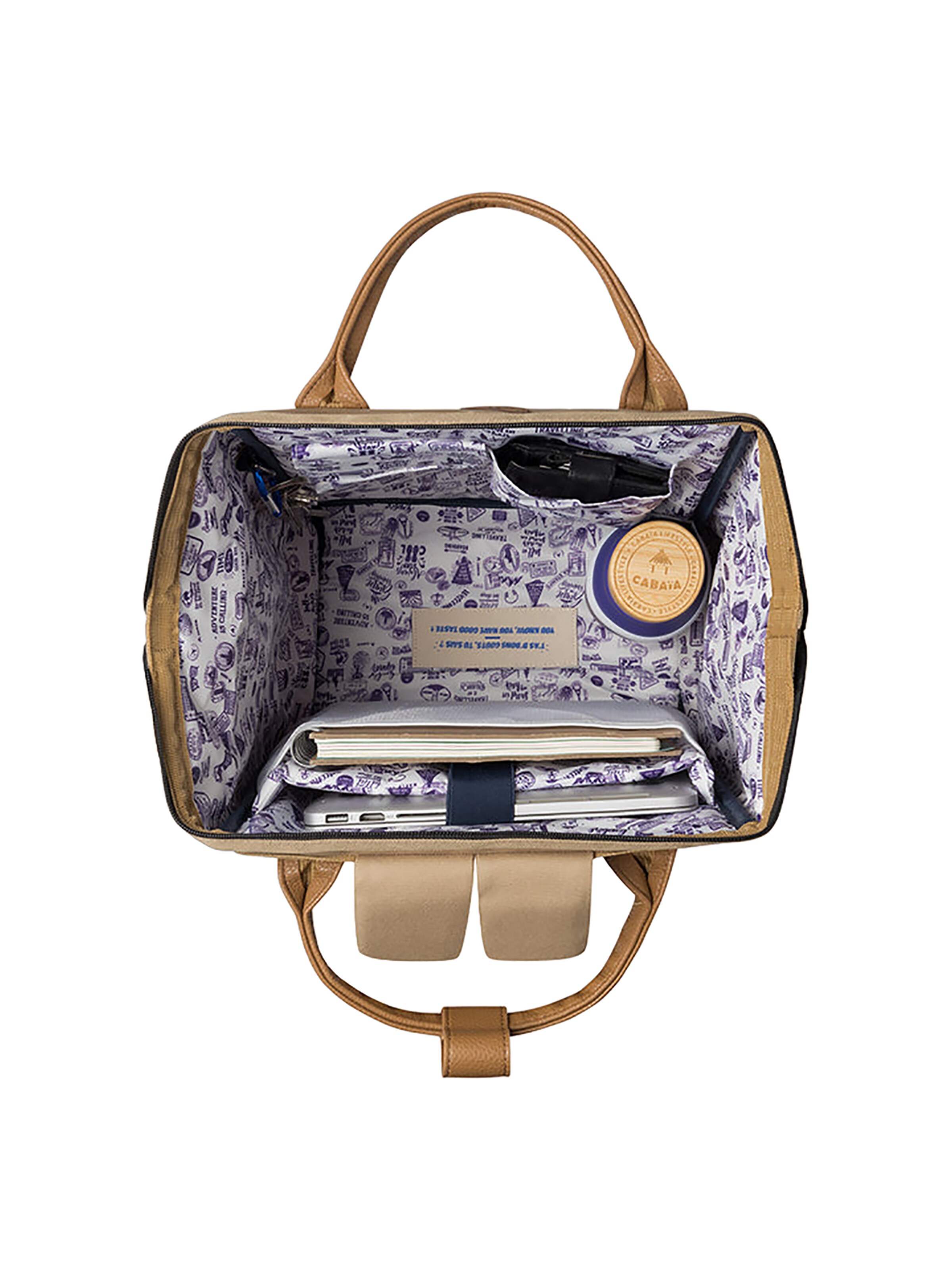 Cabaia Backpack 'Kuala Lumpur L' in Mixed colors