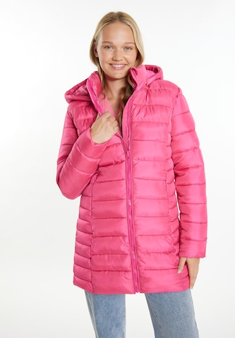 MYMO Between-season jacket 'Keepsudry' in Pink: front