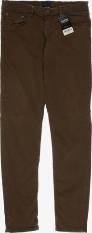 GANT Pants in 32 in Brown: front