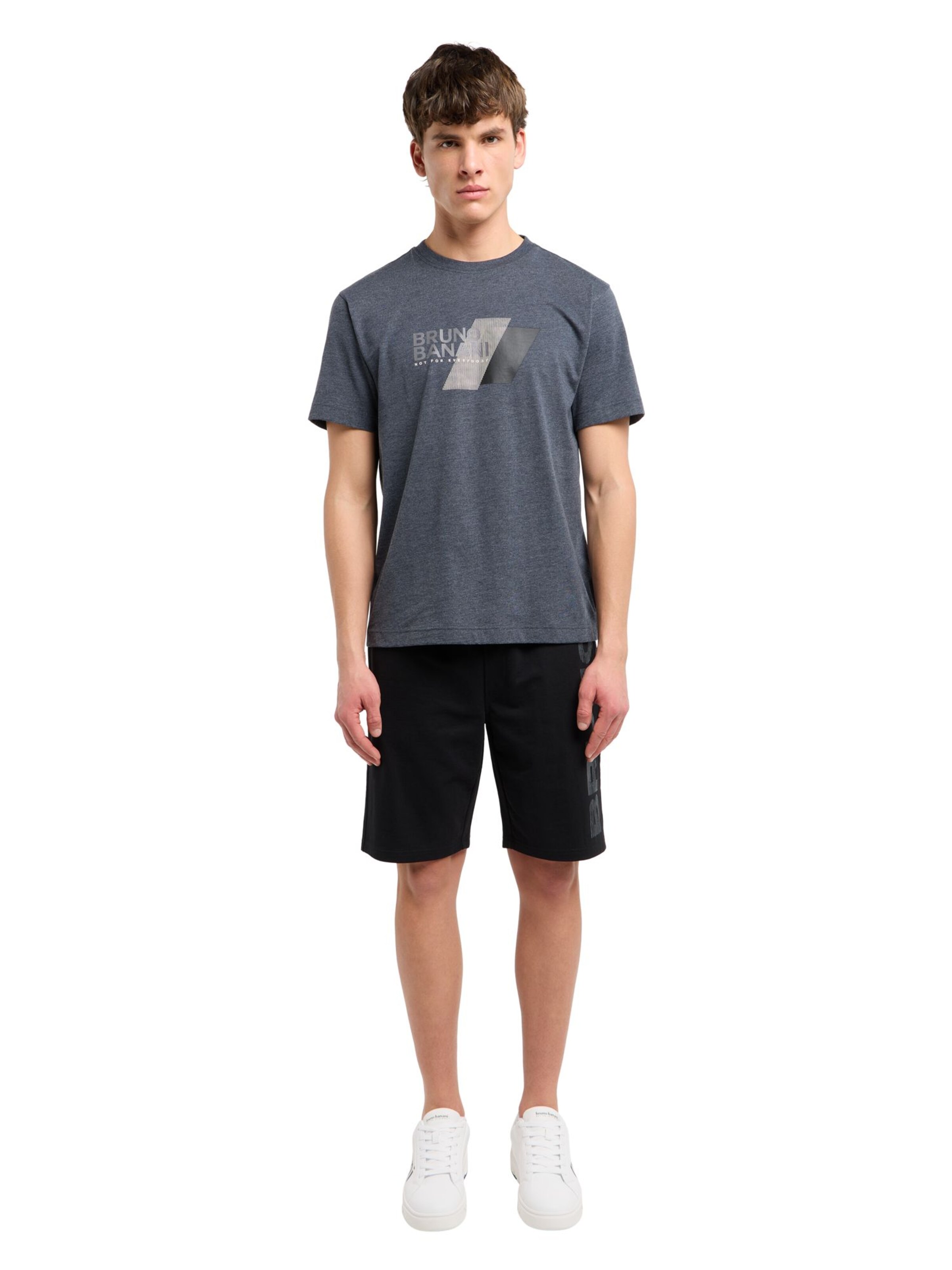 Bruno Banani Shirt 'Gentry' in Grey