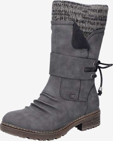 Rieker Boot in Grey: front
