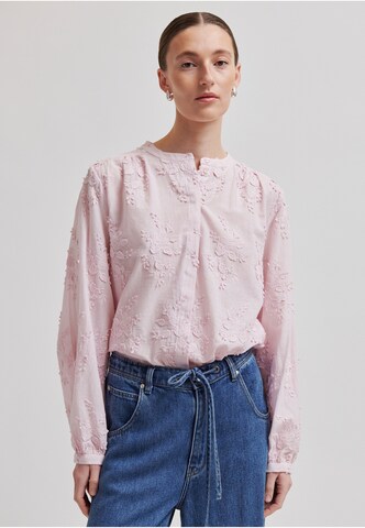 Chemisier 'Cavan' SECOND FEMALE en rose : devant
