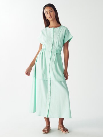 Willa Dress 'TEDDY' in Green: front