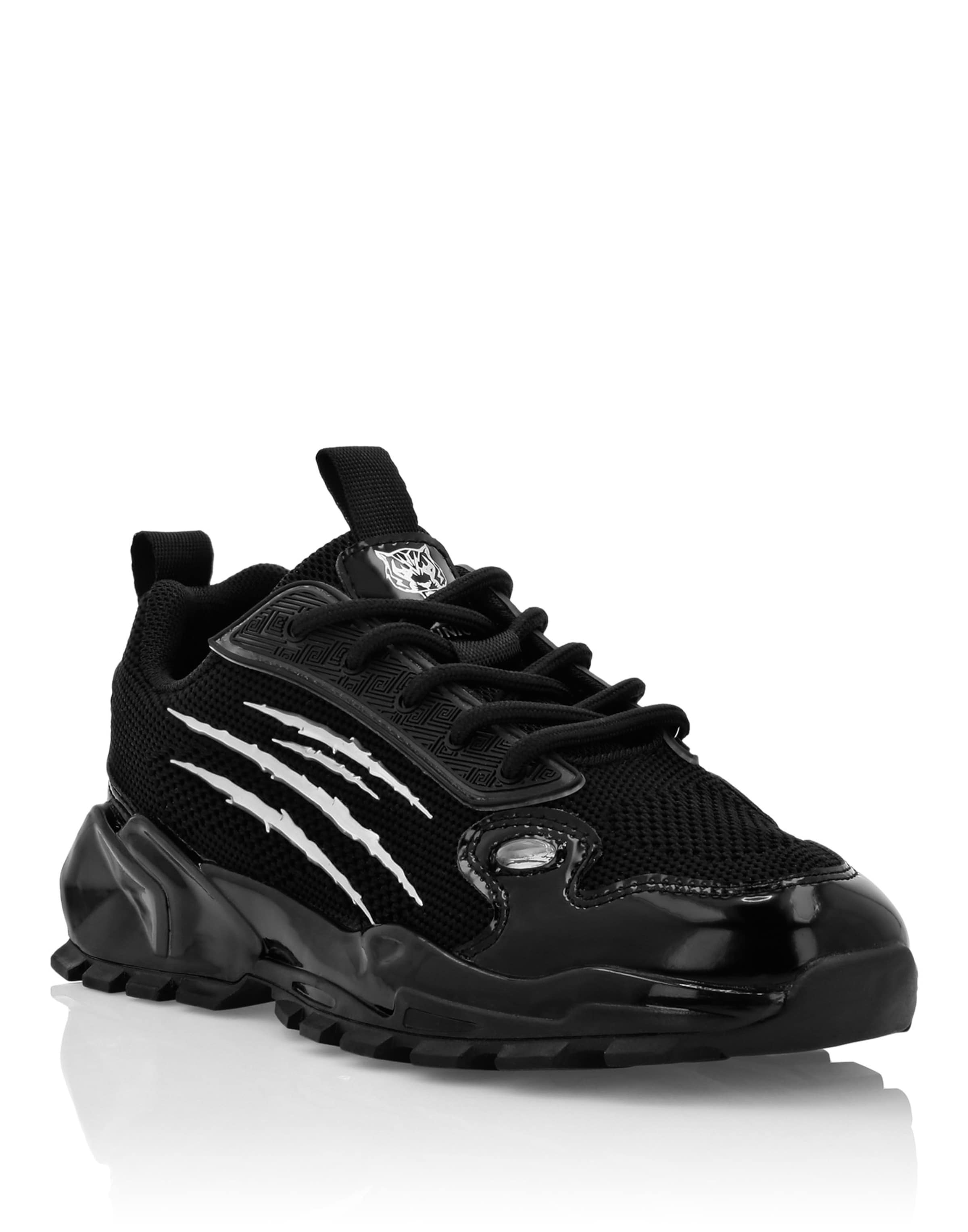 Sneaker di Plein Sport in nero: frontale