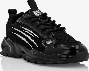 Sneaker di Plein Sport in nero: frontale