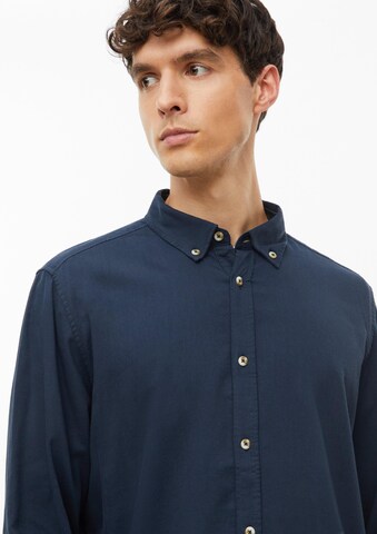 s.Oliver Regular fit Button Up Shirt in Blue