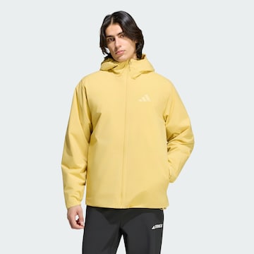 Giacca per outdoor 'Essentials' di ADIDAS TERREX in giallo: frontale