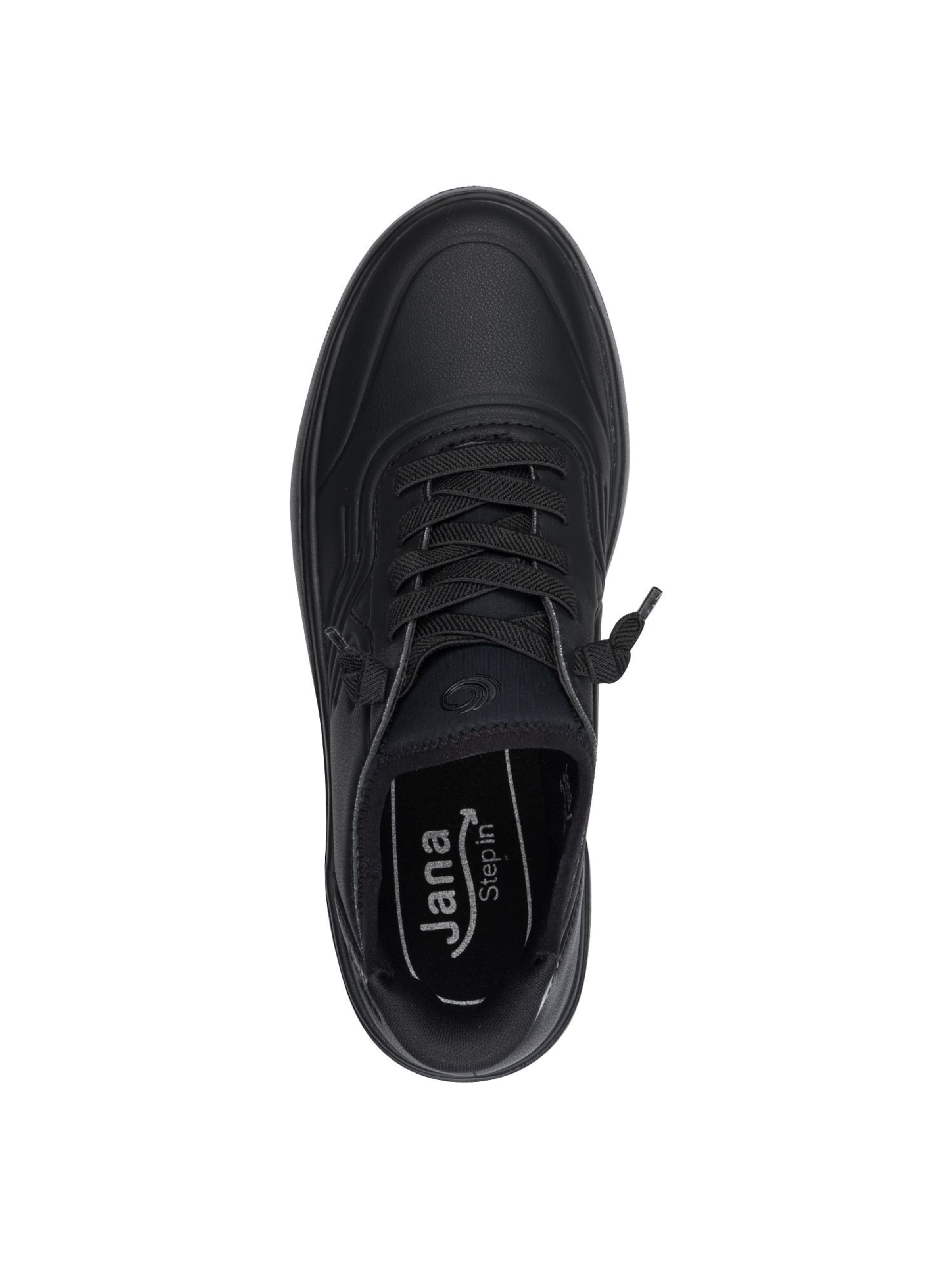 JANA Sneaker in Schwarz
