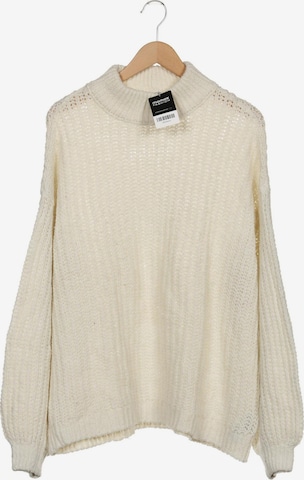 NA-KD Sweater & Cardigan in L in White: front