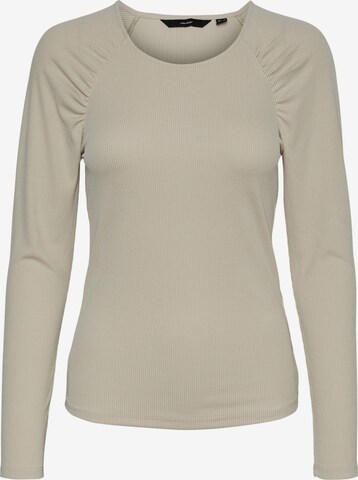 VERO MODA - Camiseta 'Fannie' en gris: frente