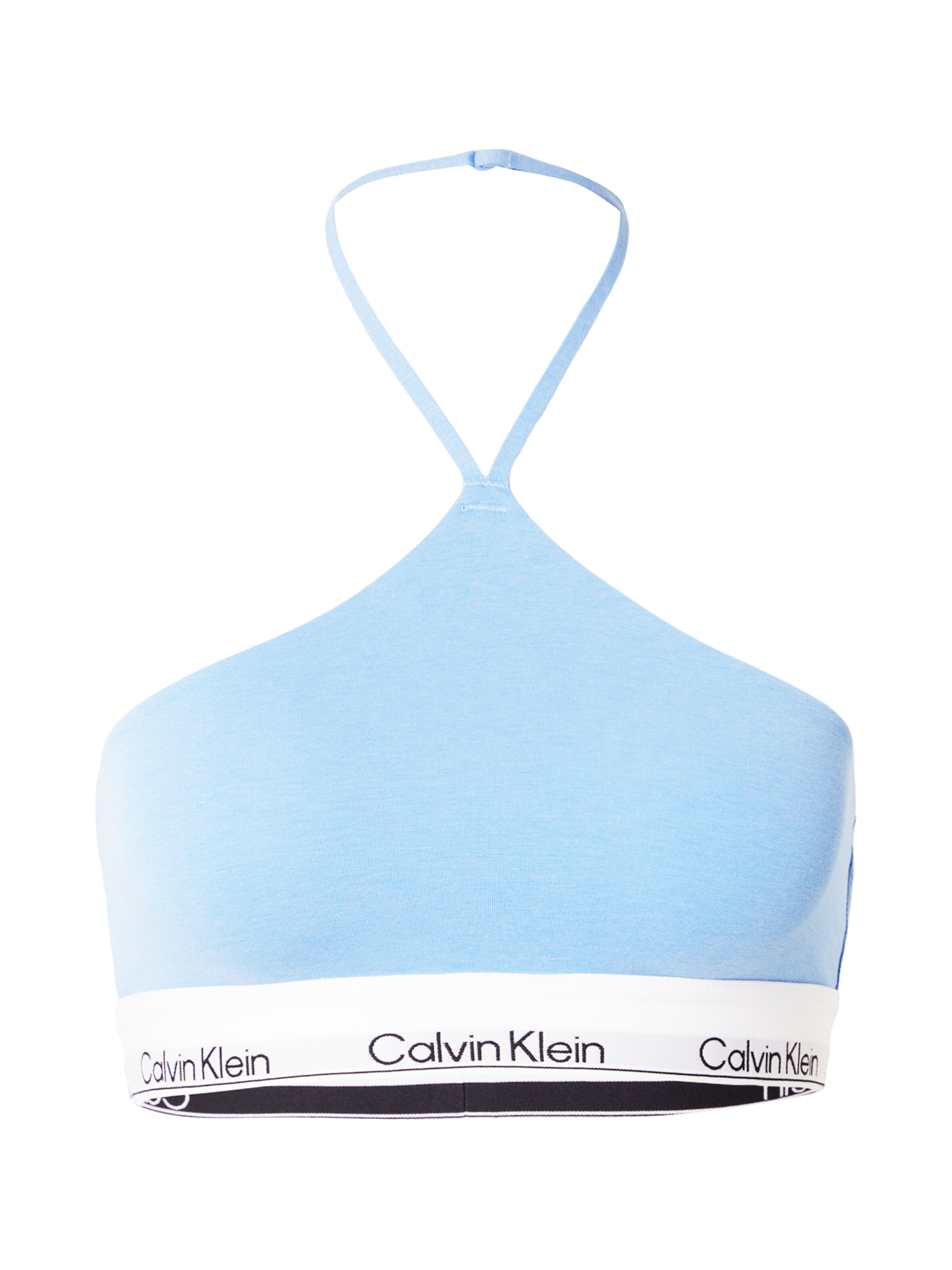 Calvin Klein Underwear Rinnahoidja 'Unlined Bralette', värv sinine: eest vaates