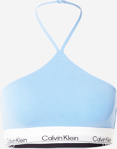 90 dydžio Liemenėlė 'Unlined Bralette' iš Calvin Klein Underwear, spalva – šviesiai mėlyna, Prekių apžvalga