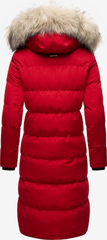 Cappotto invernale 'Schneesternchen' di MARIKOO in rosso