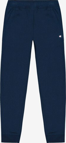 Effilé Pantalon Champion Authentic Athletic Apparel en bleu : devant