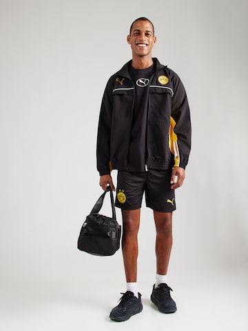Regular Pantalon de sport 'BVB Replica' PUMA en noir