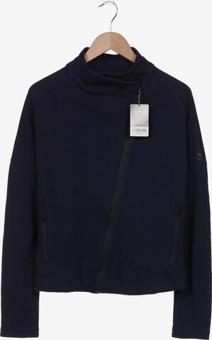 ADIDAS PERFORMANCE Sweatshirt & Zip-Up Hoodie in L in Blue: front
