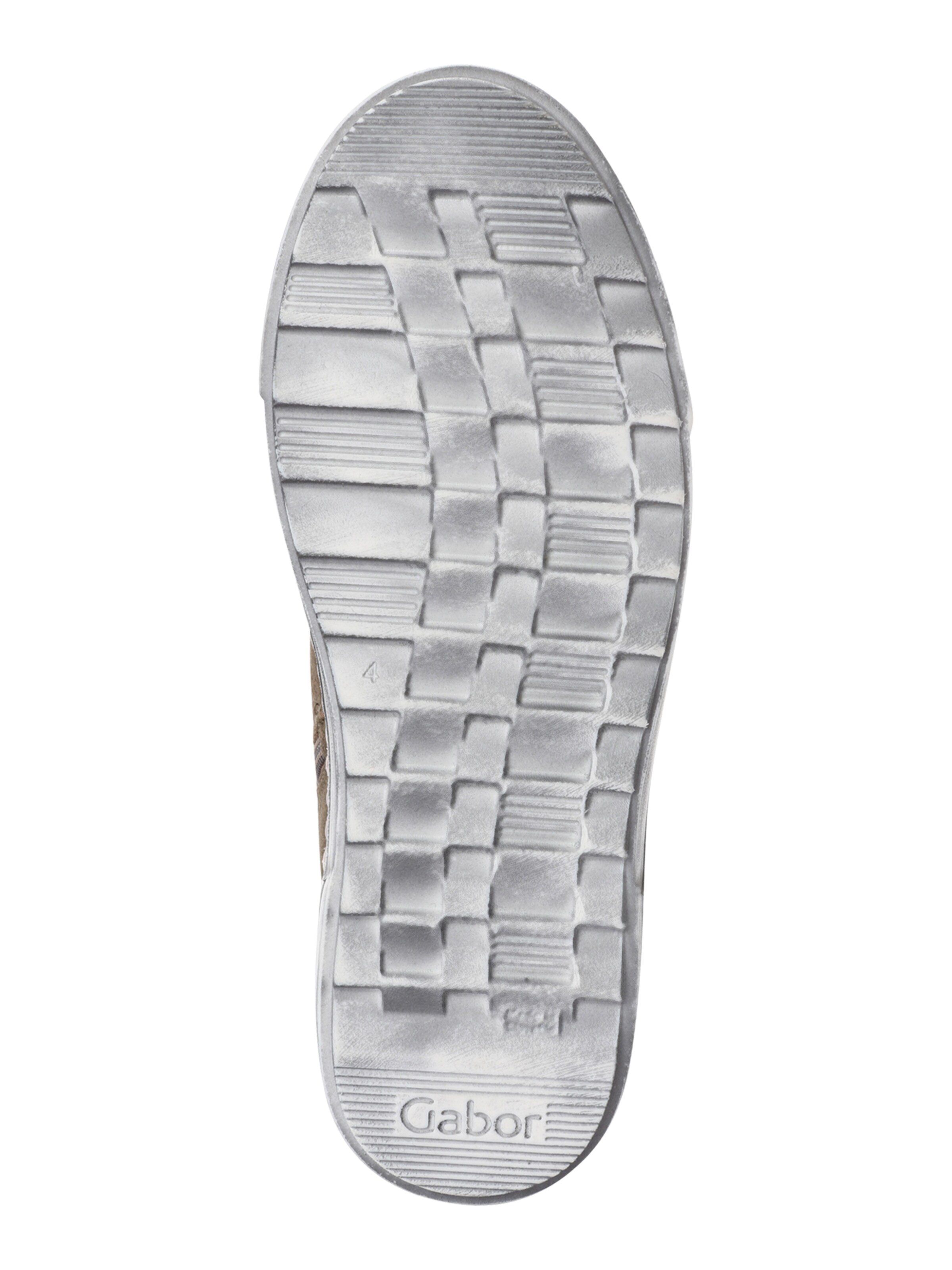 GABOR Lace-up bootie in Brown