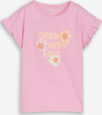 TOM TAILOR Shirt in Roze: voorkant