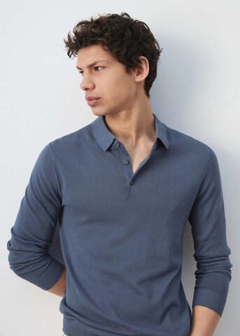 MANGO MAN Sweater 'Pedrosa' in Blue
