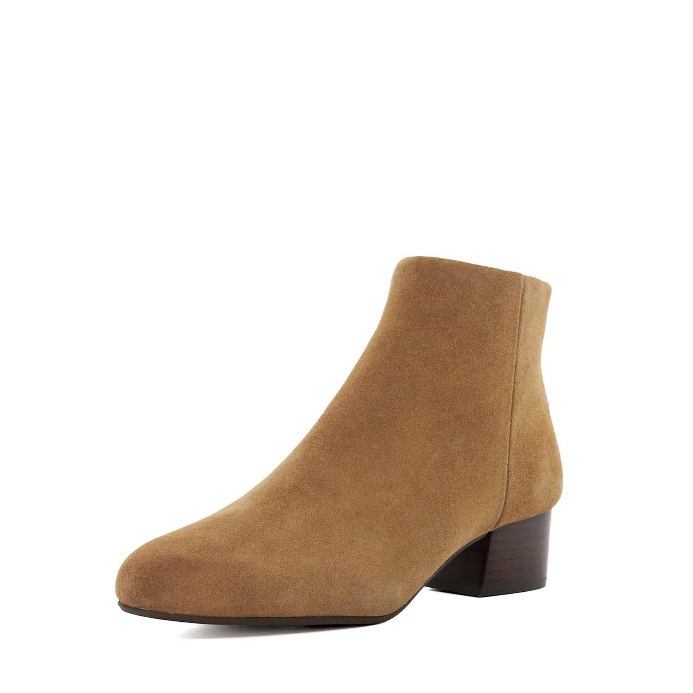 Bottines Dune LONDON en gris : devant