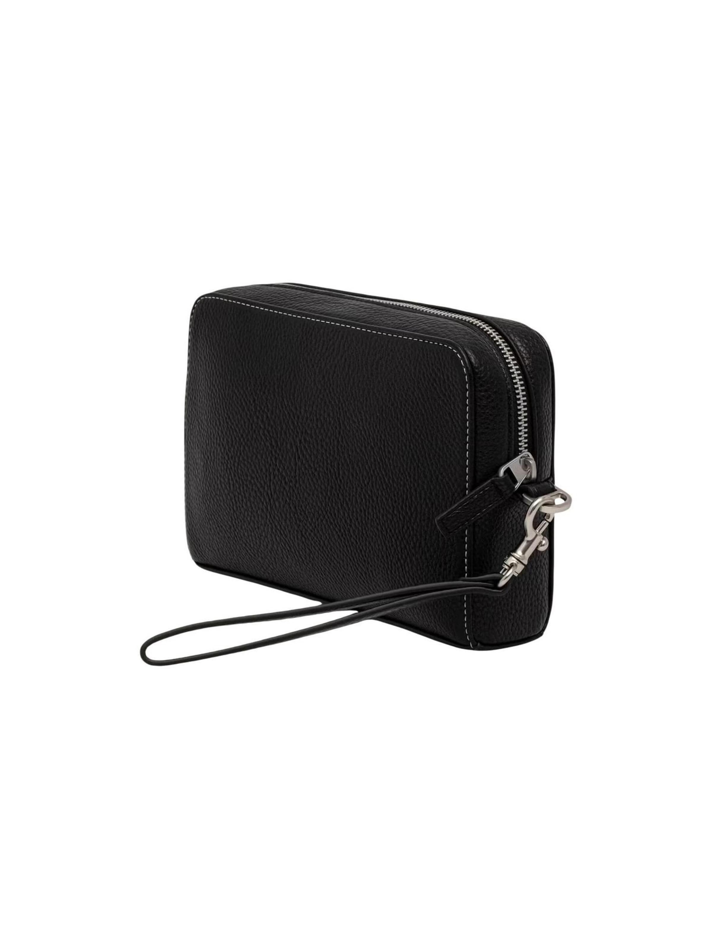 Calvin Klein Portemonnee 'BOLD PEBBLE' in Zwart