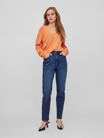 VILA Sweter 'Iril' w kolorze pomarańczowy