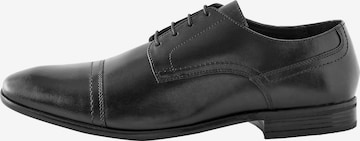 Next Čevlji na vezalke | črna barva: sprednja stran