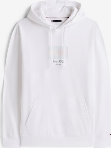 Tommy Hilfiger Big & TallSweater majica 'ITHACA' - bijela boja: prednji dio