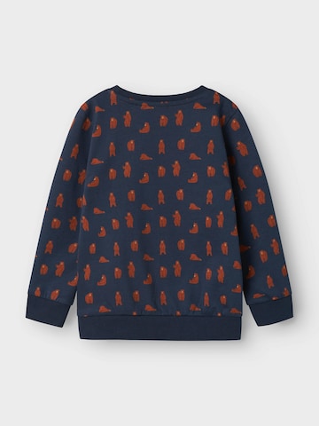 NAME IT - Sudadera 'NMMNENEAN' en azul