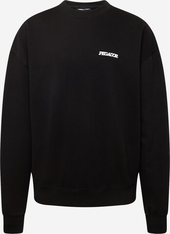 Pegador Sweatshirt 'BASS' in Zwart: voorkant