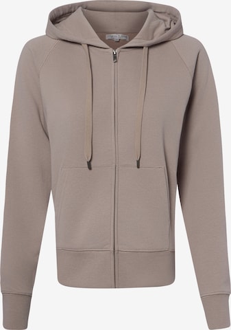 Veste de survêtement Marie Lund en gris : devant