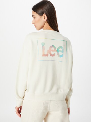 Lee Sweatshirt i beige